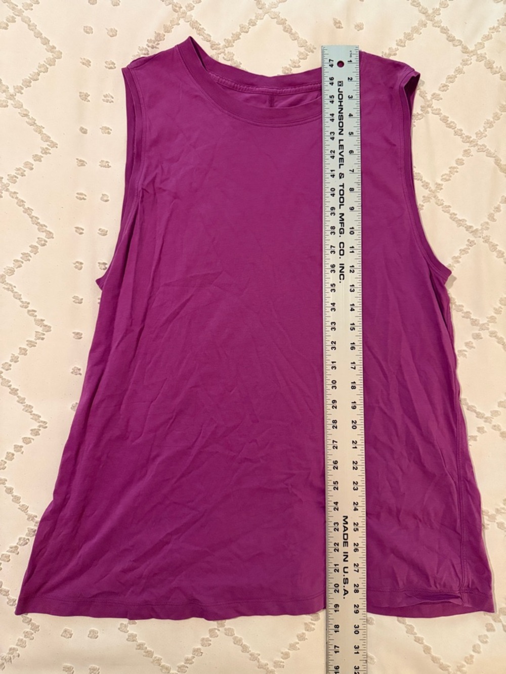 lululemon athletica Sleeveless Tank Top in Magenta Purple - Picture 2 of 5